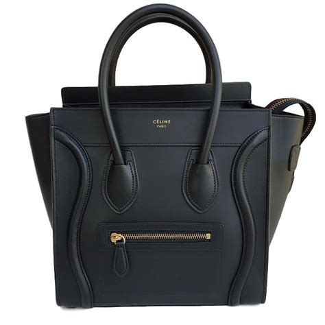 celine leather micro lugage bag|celine luggage micro shopper calfskin.